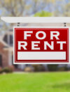 Home rental sign for house in Stillwater Oklahoma